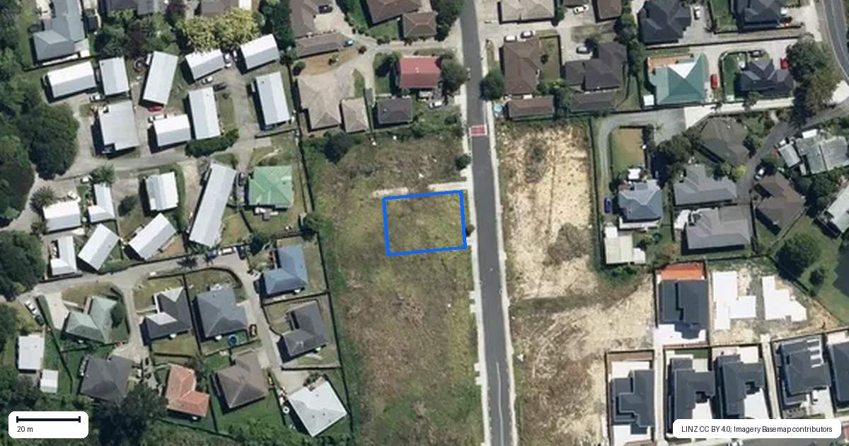 Property context map for 8 Monte Cristal Avenue, Swanson, Auckland