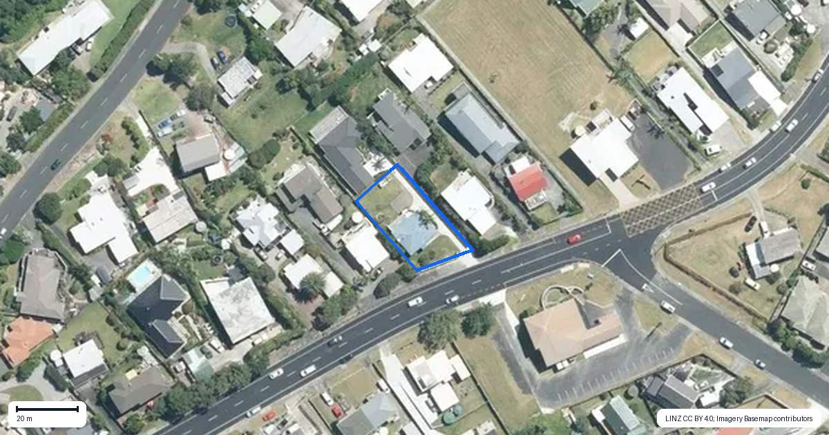 Property context map for 954 Whangaparaoa Road, Manly, Whangaparaoa