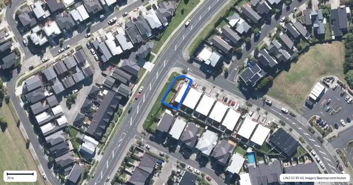 Property context map for 1 Nugget Avenue, Hobsonville, Auckland