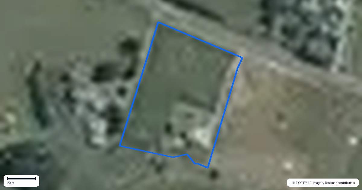 Property context map for 380 Rongotea Road, Rongotea