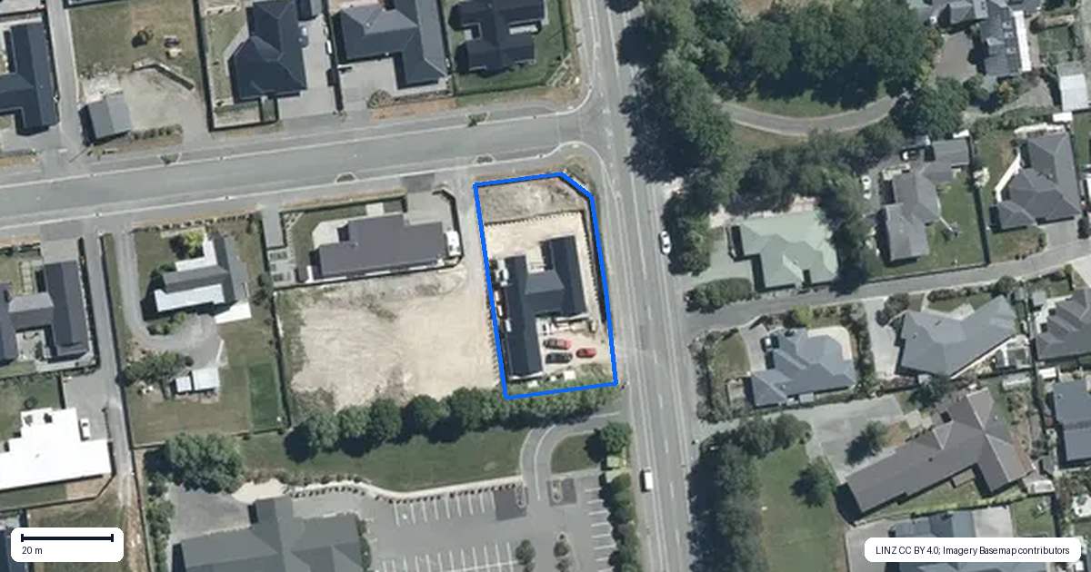 Property context map for 162 Mountain View Road, Gleniti, Timaru