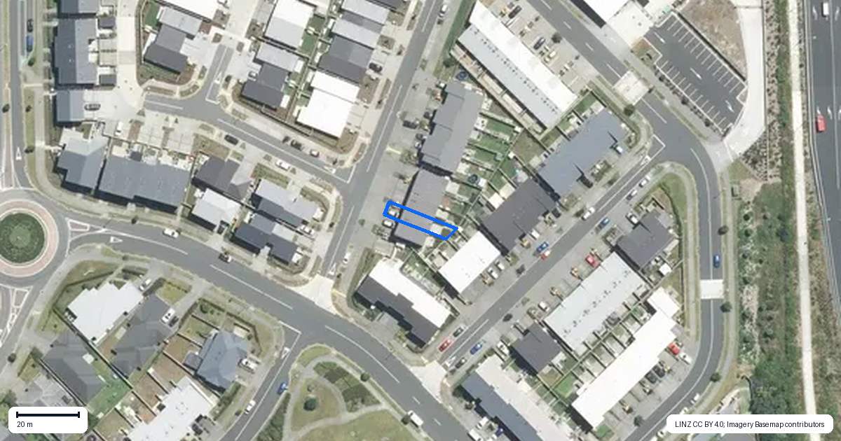 Property context map for 6 Kawe Marie Lane, Takanini, Auckland