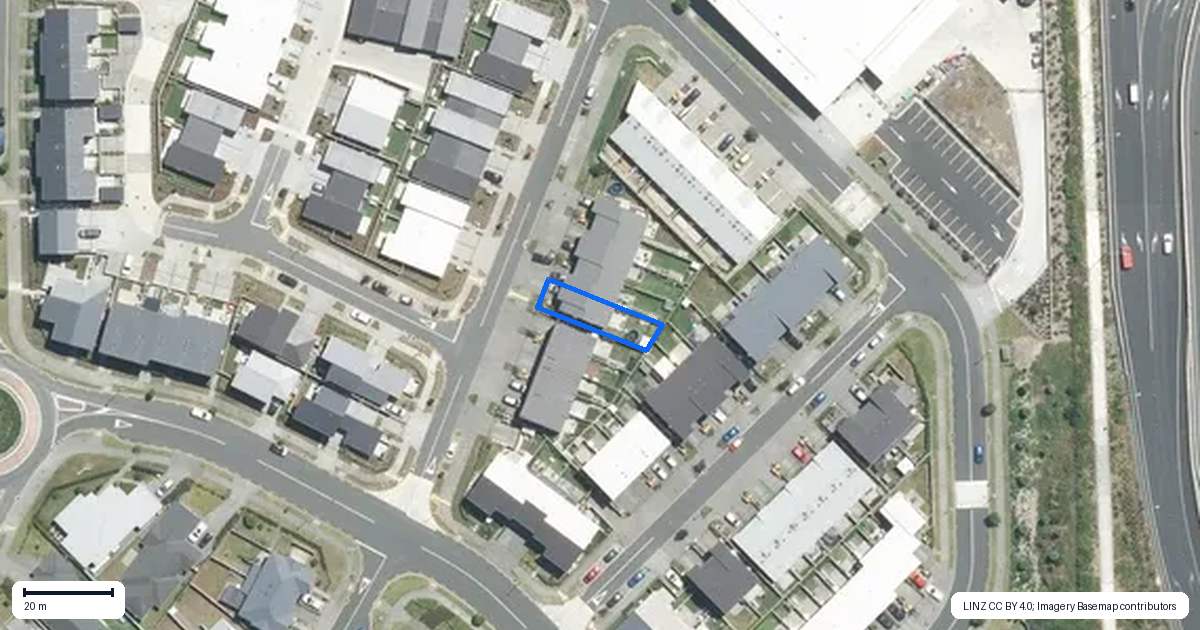Property context map for 14 Kawe Marie Lane, Takanini, Auckland