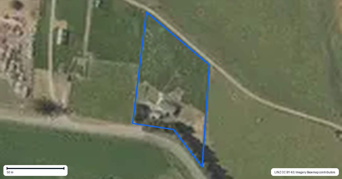 Property context map for 18 Jens Andersen Road, Norsewood