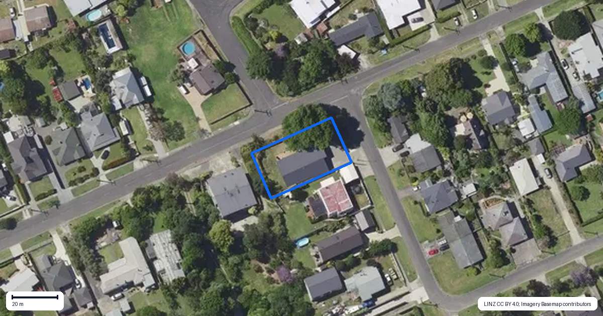 Property context map for 3 Kingsley Street, Whataupoko, Gisborne