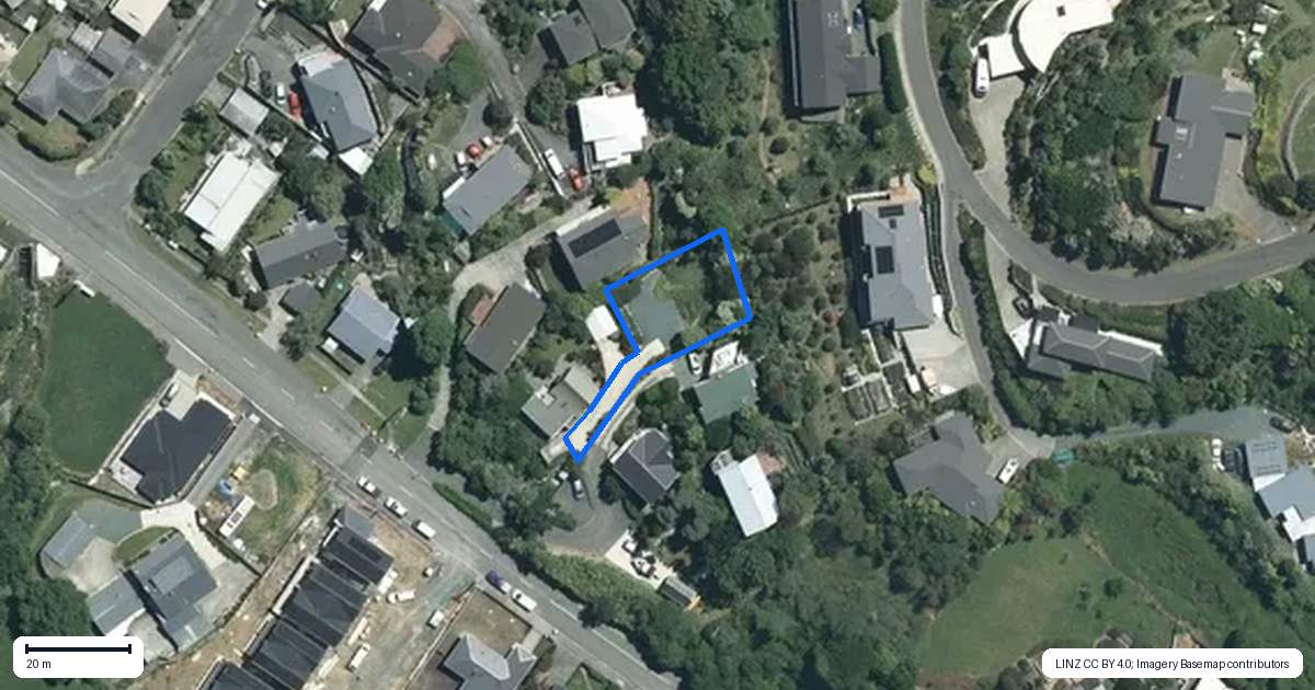 Property context map for 79A Dodson Valley Road, Atawhai, Nelson