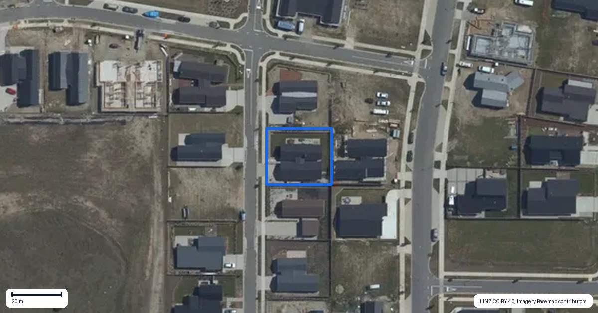 Property context map for 10 Armidale Crescent, Wanaka