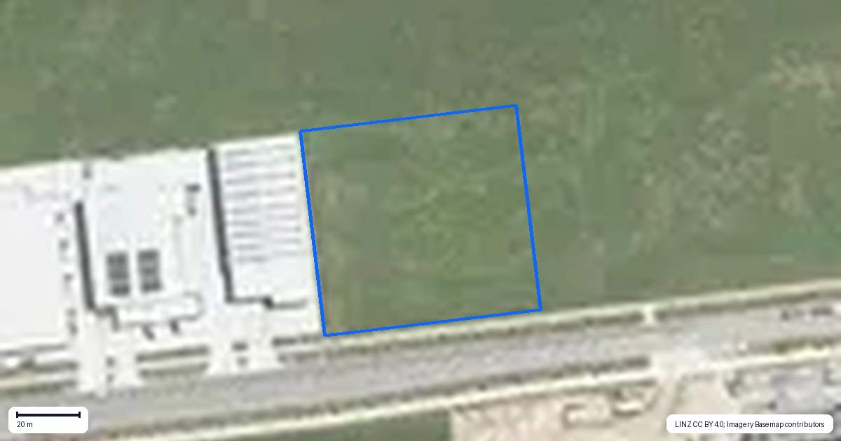 Property context map for 6 Bill Stevenson Drive, Drury