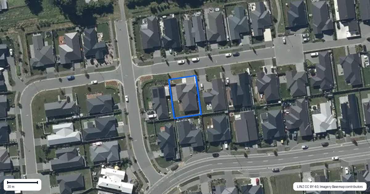 Property context map for 4 Bellows Close, Halswell, Christchurch