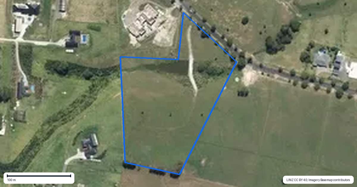 Property context map for 58 Joseph Dunstan Drive, Taupaki