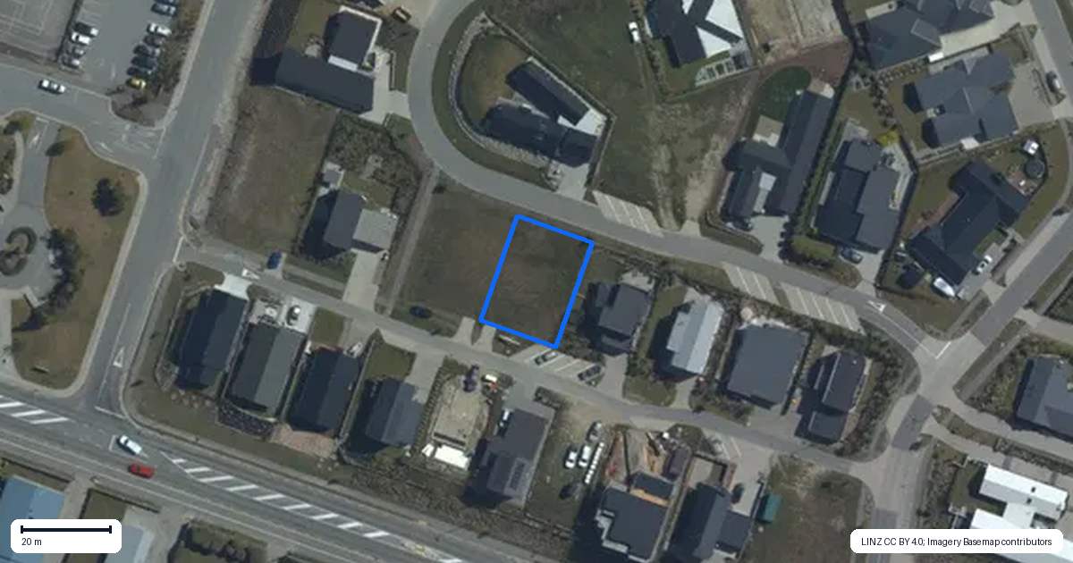 Property context map for 10 Tuke Lane, Wanaka