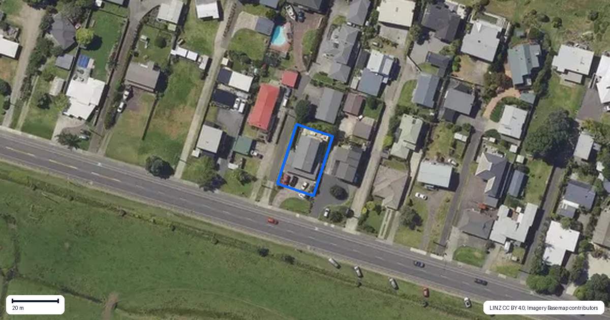 Property context map for 275 Pohutukawa Avenue, Ohope