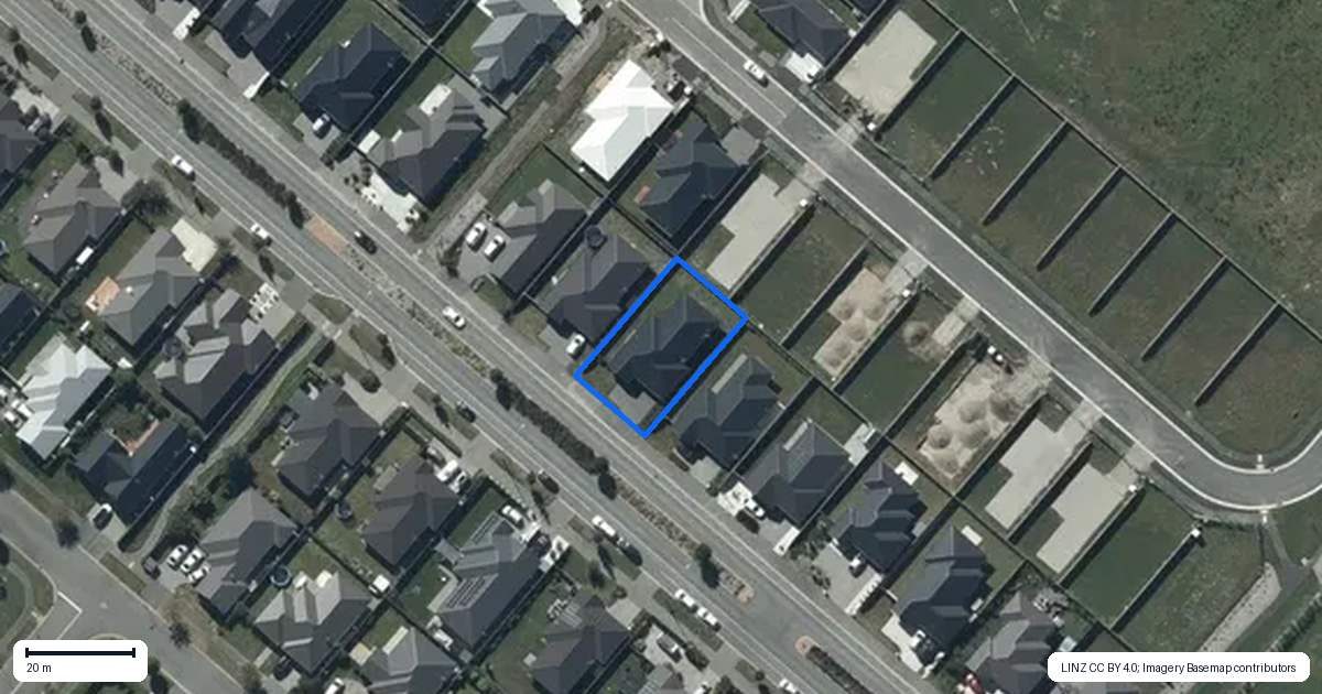 Property context map for 318 Halswell Junction Road, Halswell, Christchurch