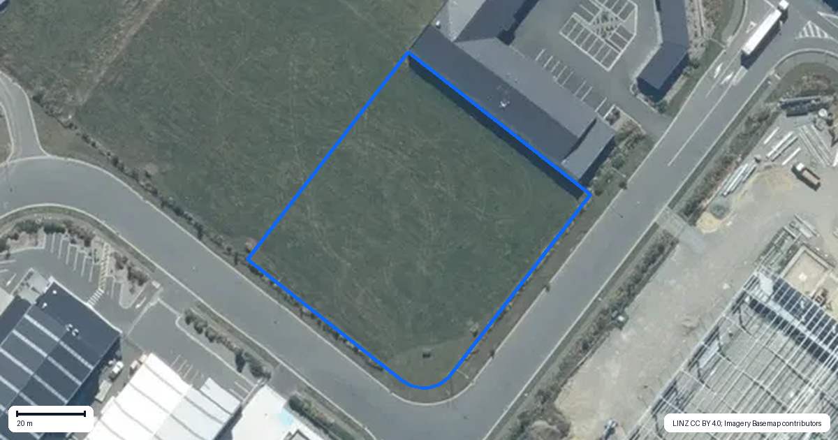 Property context map for 2 Henare Drive, Rolleston