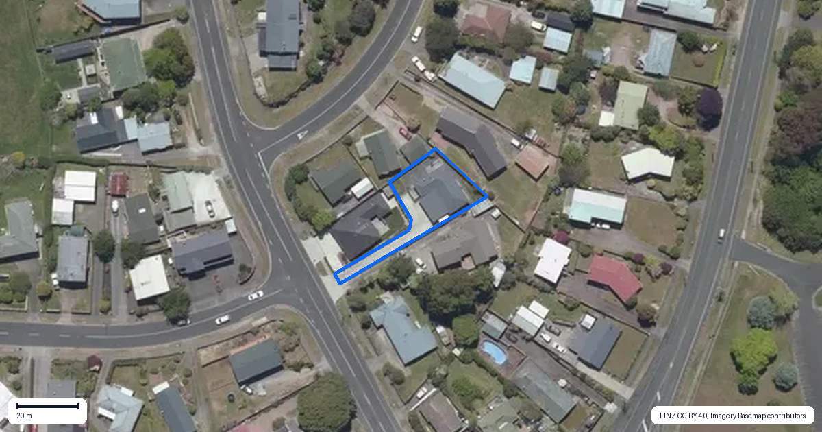 Property context map for 102B Tamatea Road, Taupo