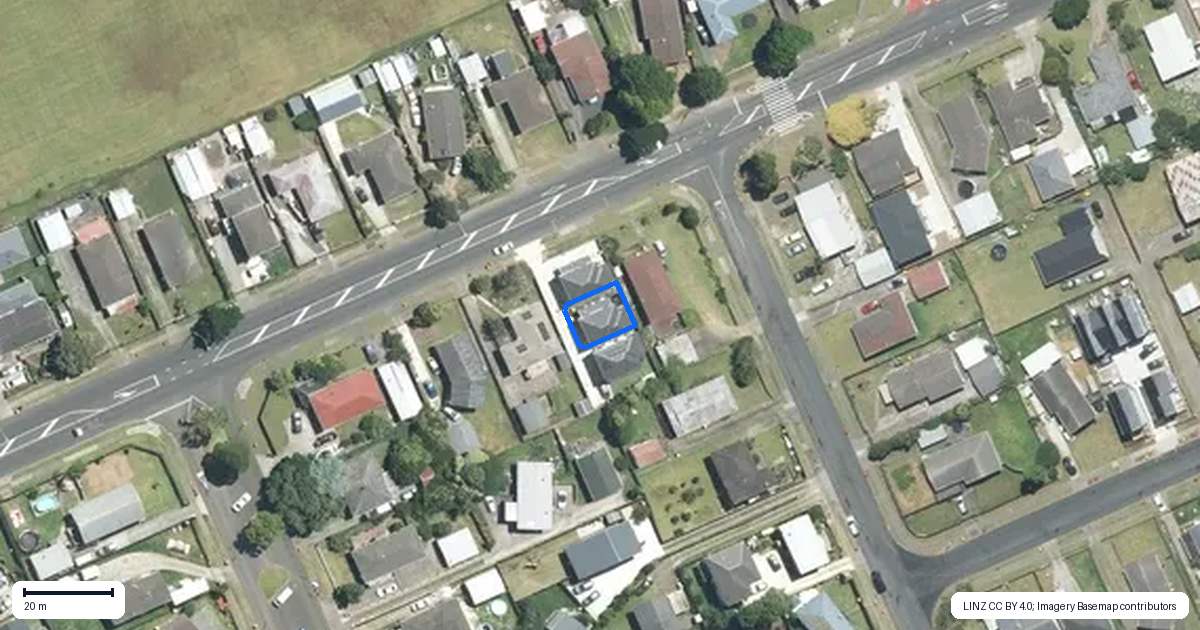 Property context map for 184B Mahia Road, Wattle Downs, Auckland