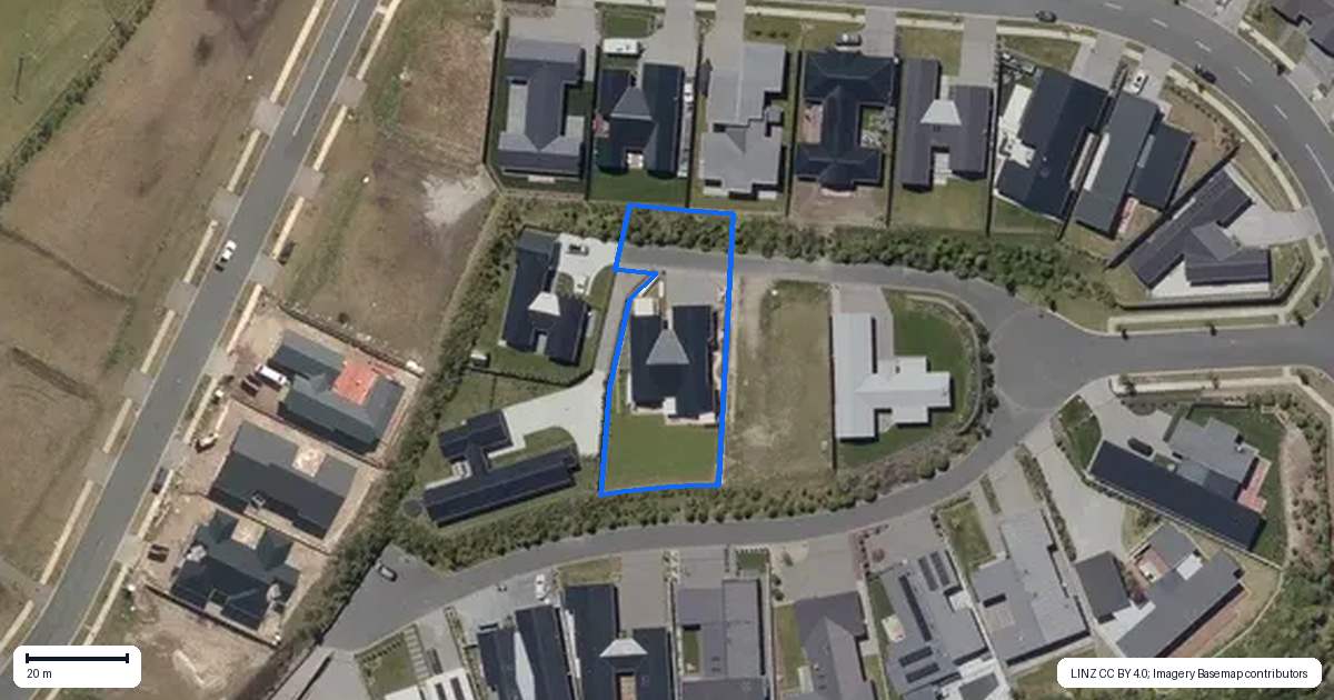 Property context map for 5 Parsons Glory Terrace, Nukuhau, Taupo