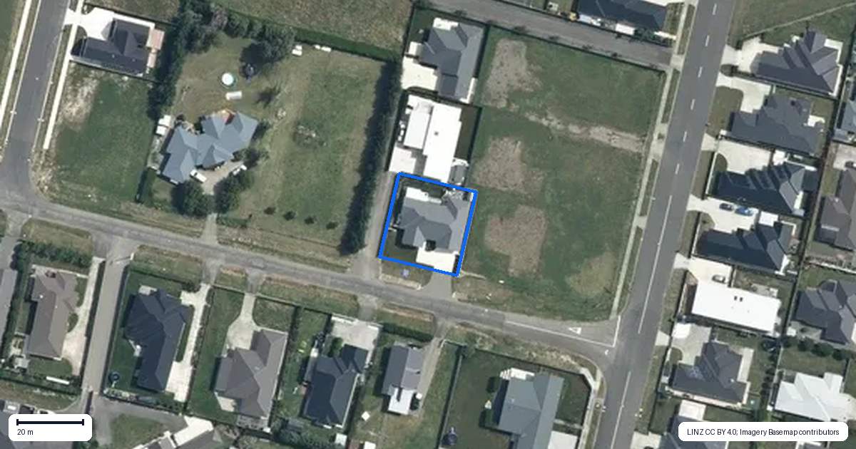 Property context map for 6 Roots Street East, Maewa, Feilding
