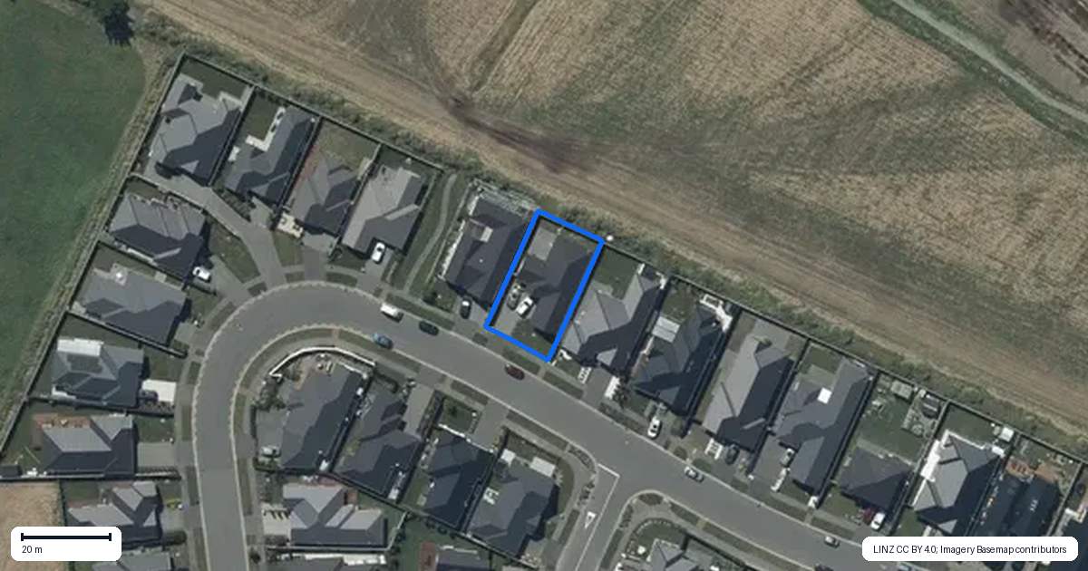 Property context map for 59 Whitburn Avenue, Halswell, Christchurch
