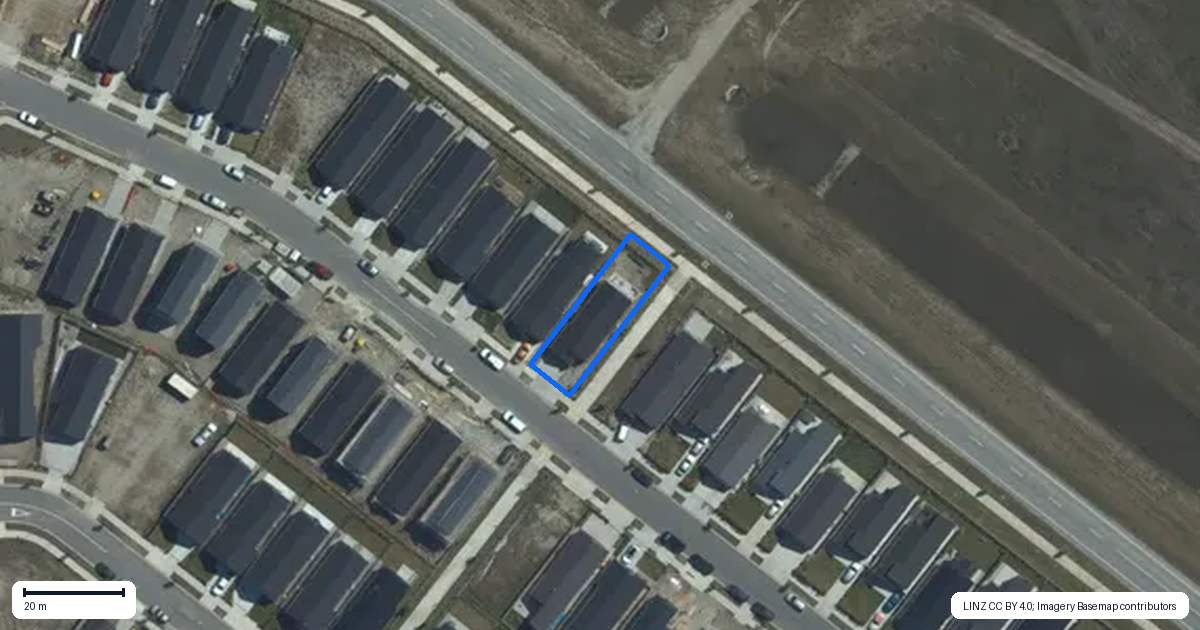 Property context map for 28 Malvern Road, Wanaka
