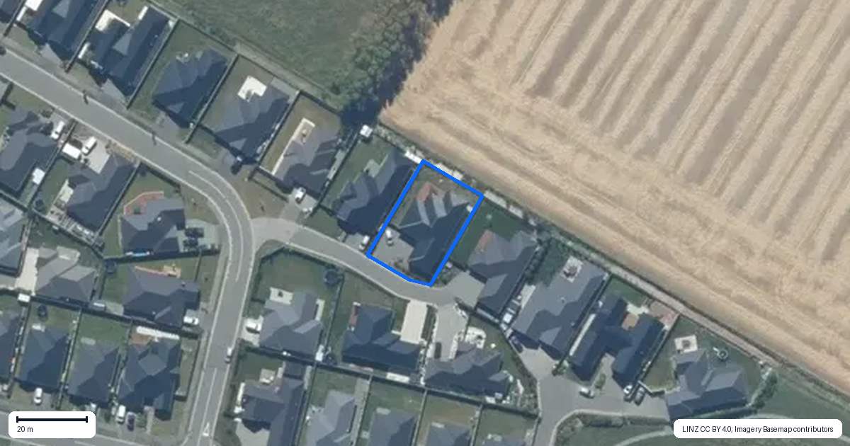 Property context map for 55 Makybe Terrace, Lincoln
