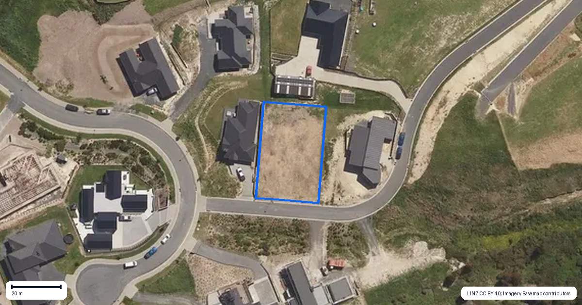 Property context map for 3 Carnea Heights, Mosgiel