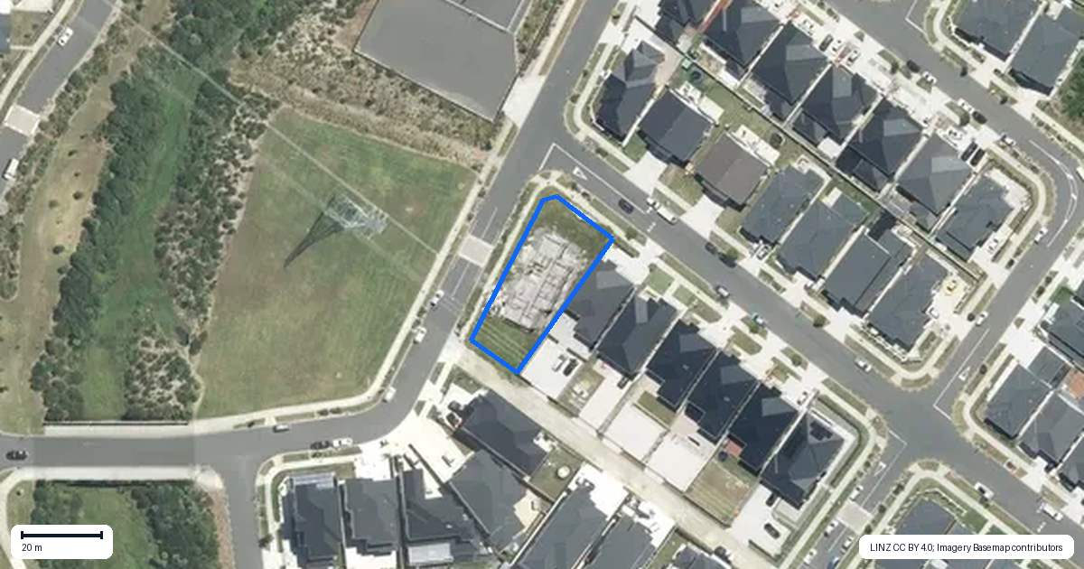 Property context map for 74 Charlestown Drive, Flat Bush, Auckland