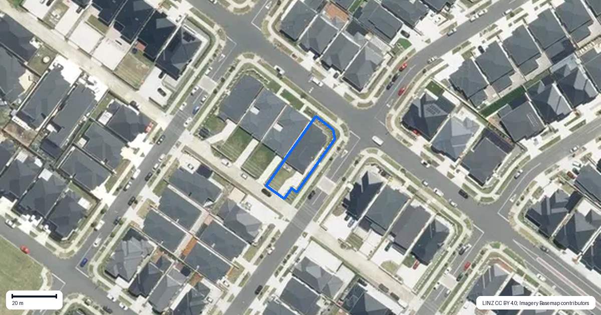 Property context map for 57 Drumbuoy Drive, Flat Bush, Auckland