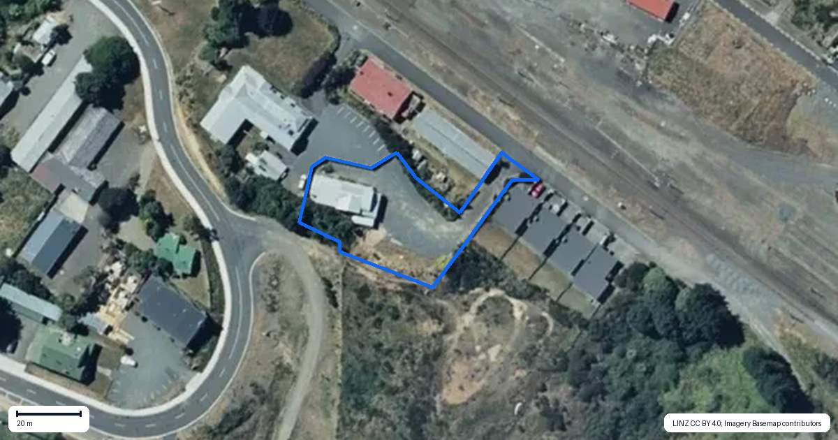 Property context map for 62A Thames Street, Ohakune