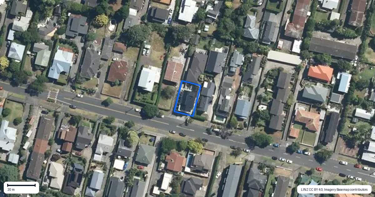 Property context map for 11C Shackleton Road, Mount Eden, Auckland
