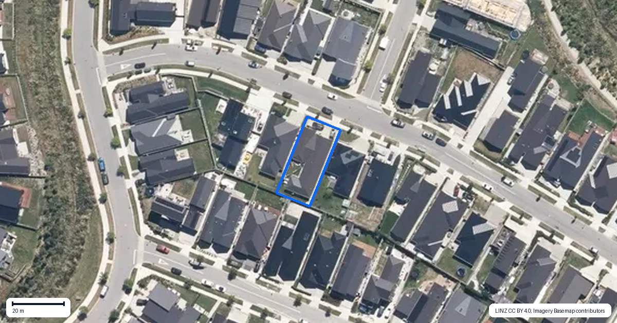 Property context map for 77 Bannister Street, Jacks Point, Queenstown