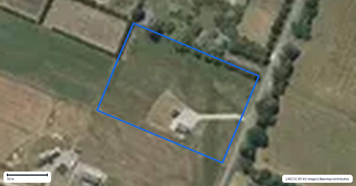 Property context map for 69 Oak Street, Orari, Temuka