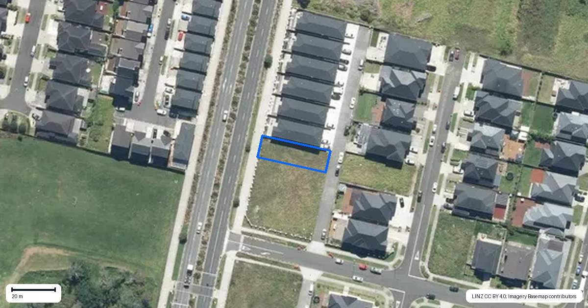 Property context map for 219C Murphys Road, Flat Bush, Auckland