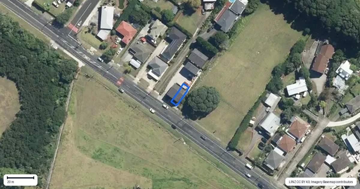 Property context map for 2/141 Wallace Road, Mangere Bridge, Auckland