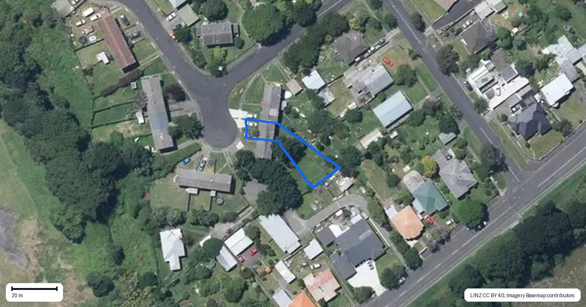 Property context map for 5 Kotare Street, Aramoho, Whanganui