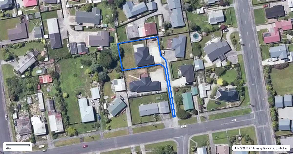 Property context map for 51 Lyndhurst Street, Westport