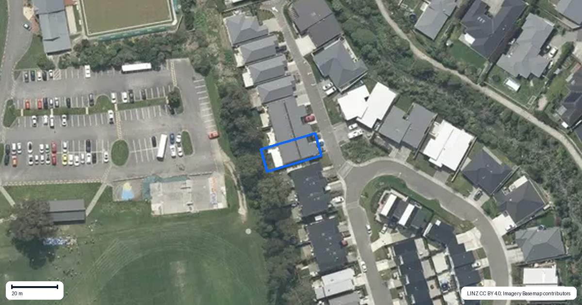 Property context map for 1 Cartographer Way, Whitby, Porirua