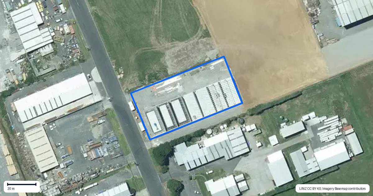 Property context map for 4/7 Hudson Road, Bell Block, New Plymouth