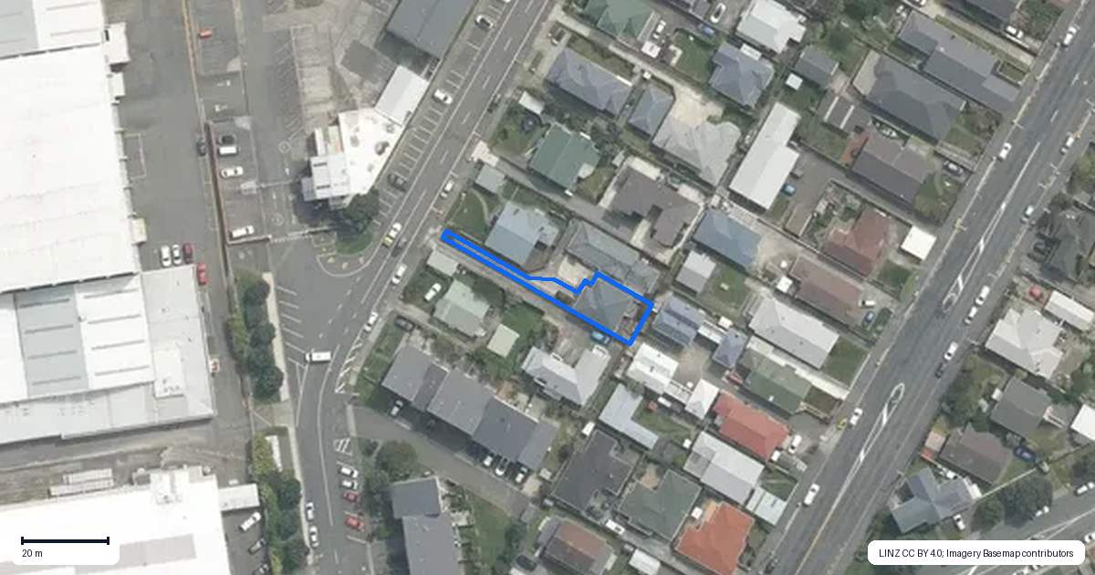 Property context map for 10A Stone Street, Miramar, Wellington