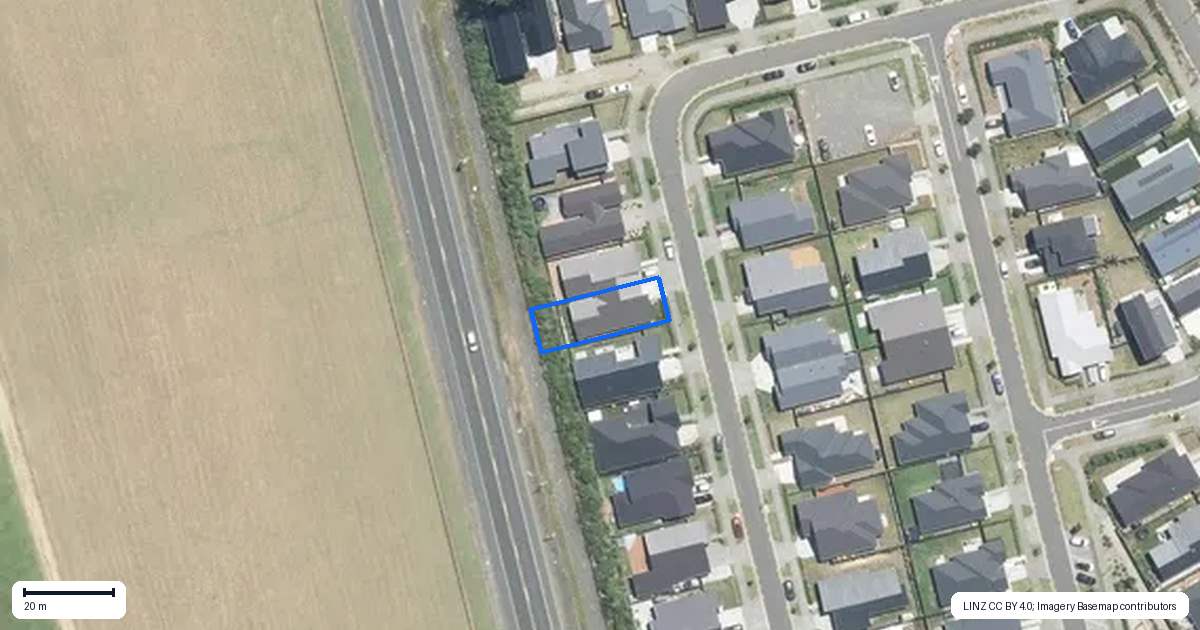 Property context map for 25 Rosslands Avenue, Karaka, Papakura