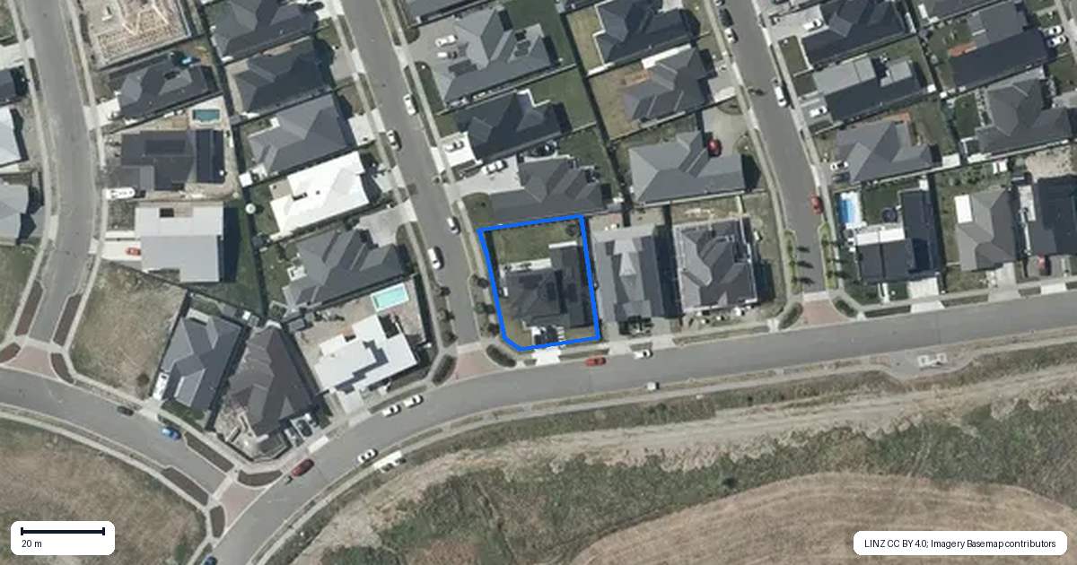 Property context map for 40 Aspiring Drive, Poraiti, Napier