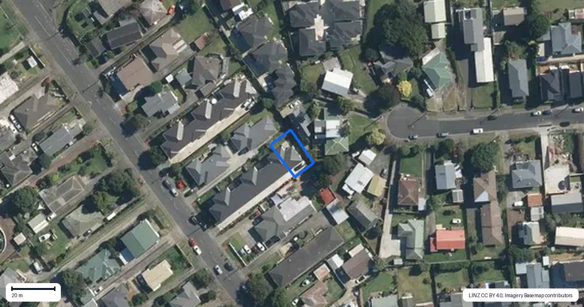 Property context map for 6/75 Aranui Road, Mount Wellington, Auckland