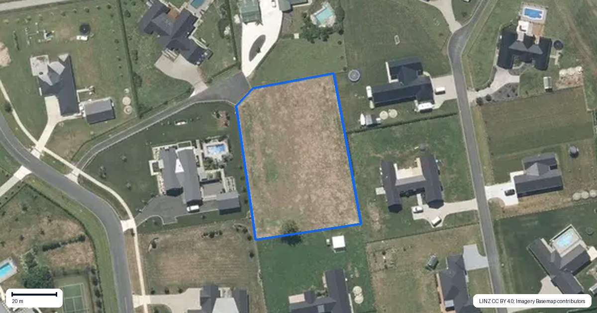 Property context map for 2/120 Pilot Drive, Ngahinapouri, Ohaupo