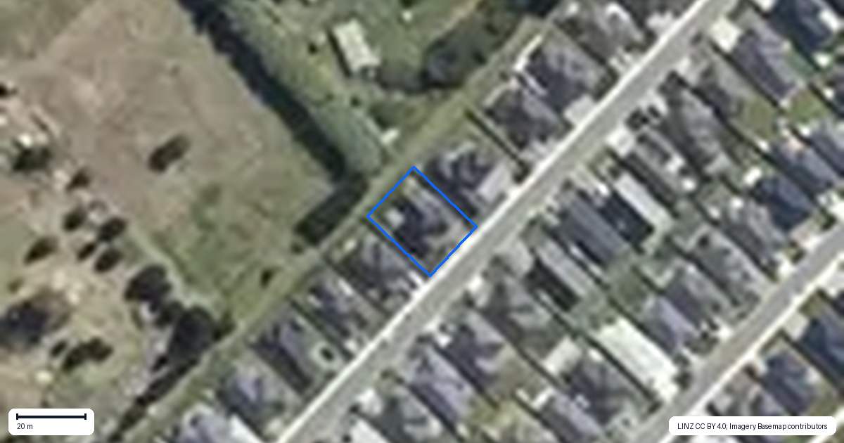 Property context map for 53 Quinn Crescent, Woodend