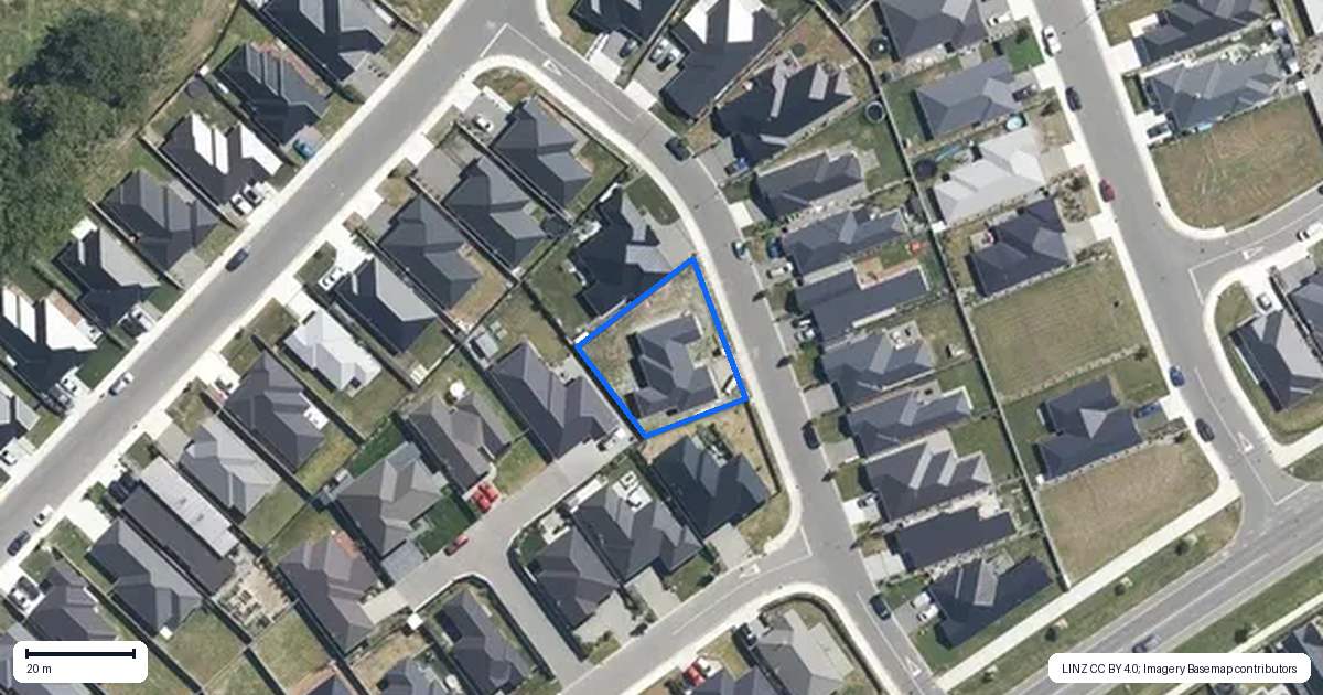 Property context map for 6 Oakleigh Street, Woodend