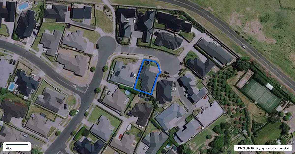 Property context map for 4 Gallants Place, Flagstaff, Hamilton
