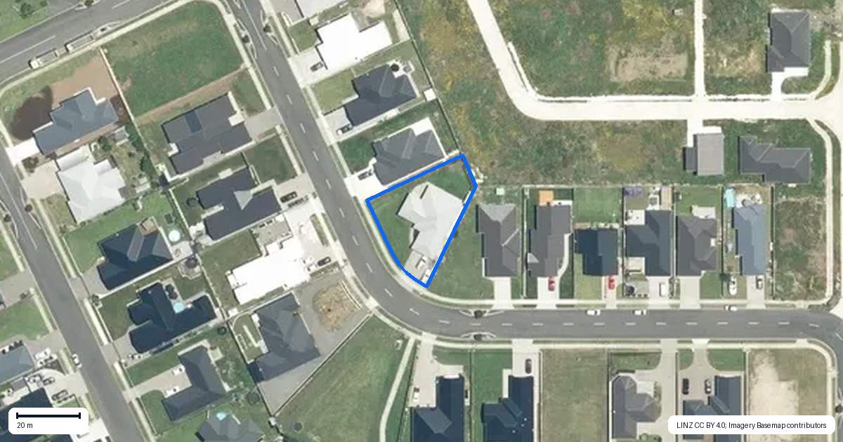 Property context map for 24 McWatters Drive, Ngatea