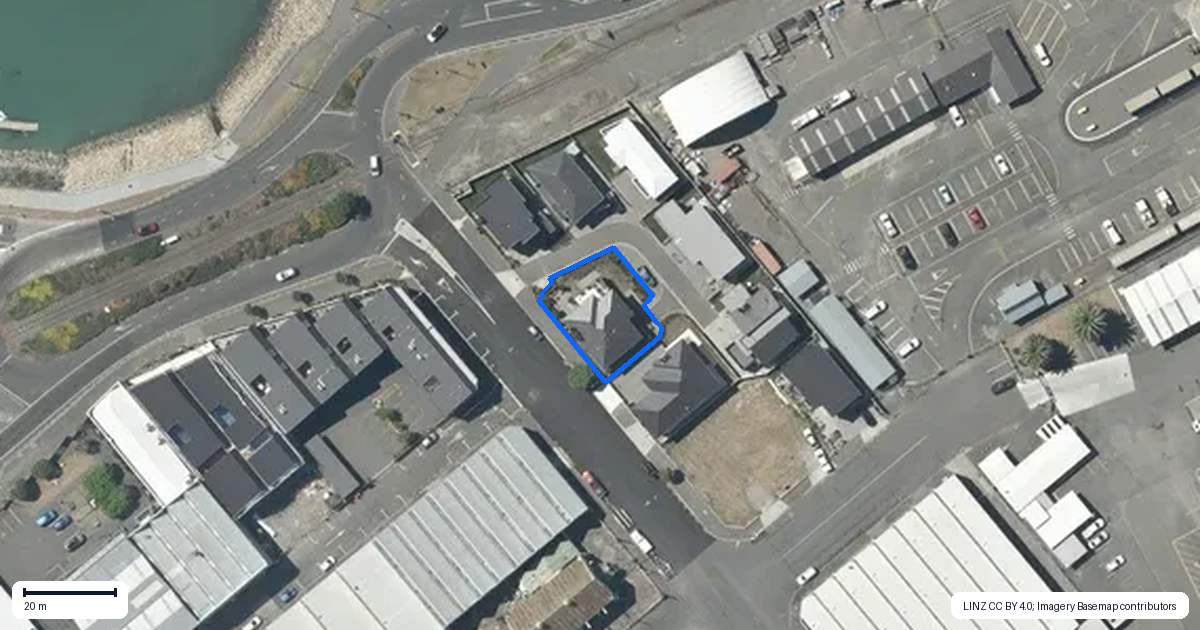 Property context map for 27 Coronation Street, Ahuriri, Napier