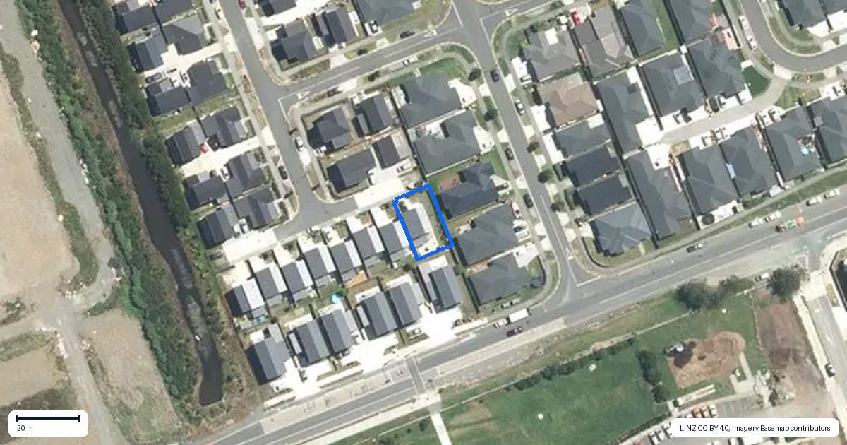 Property context map for 56 Black Beech Crescent, Takanini, Auckland