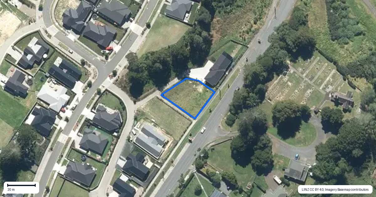 Property context map for 3 Kaihuia Lane, Clevedon